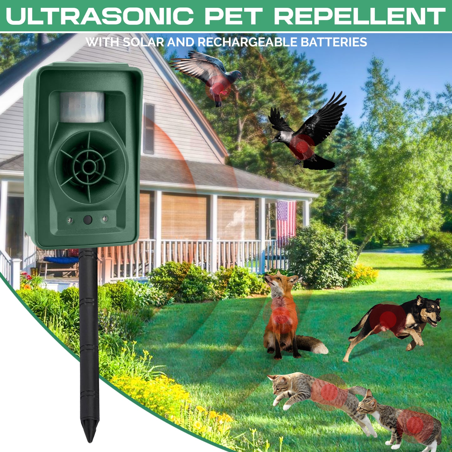 Ultrasonic Animal Repellent